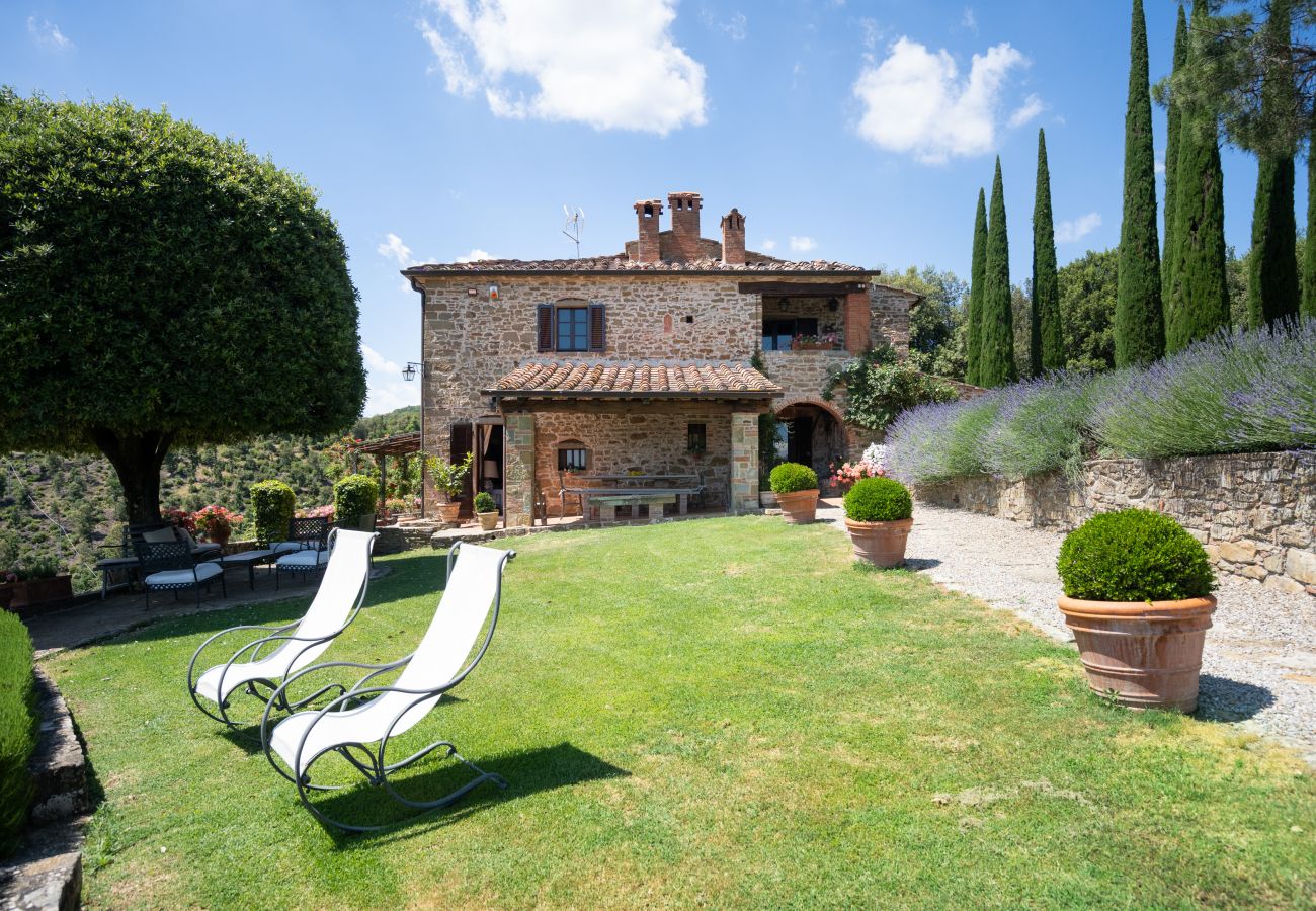 Villa in Civitella in Val di Chiana - Tuscany Villa with Breathtaking View at Dotholiday