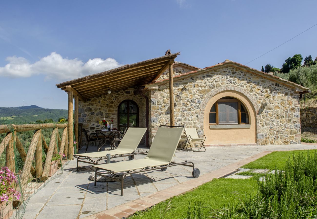 Ferienwohnung in Bucine - Under the Chianti Sun at Marioli