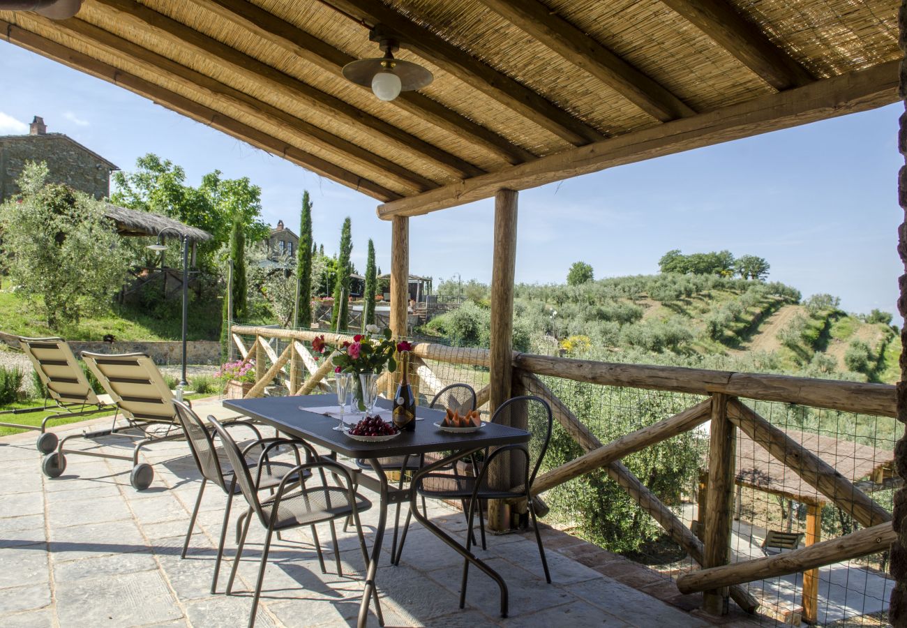 Ferienwohnung in Bucine - Under the Chianti Sun at Marioli