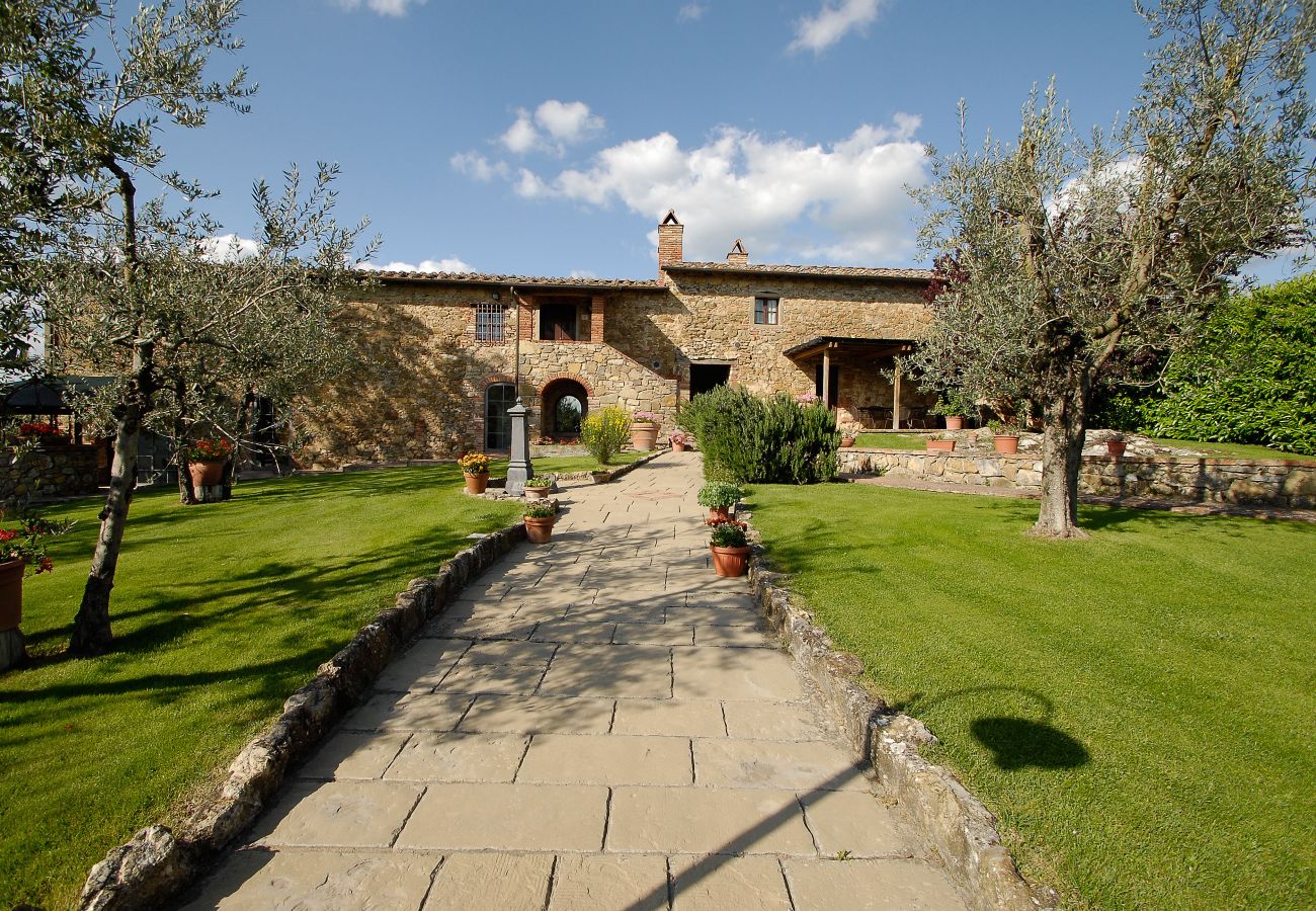 Ferienwohnung in Bucine - Chianti View at Marioli