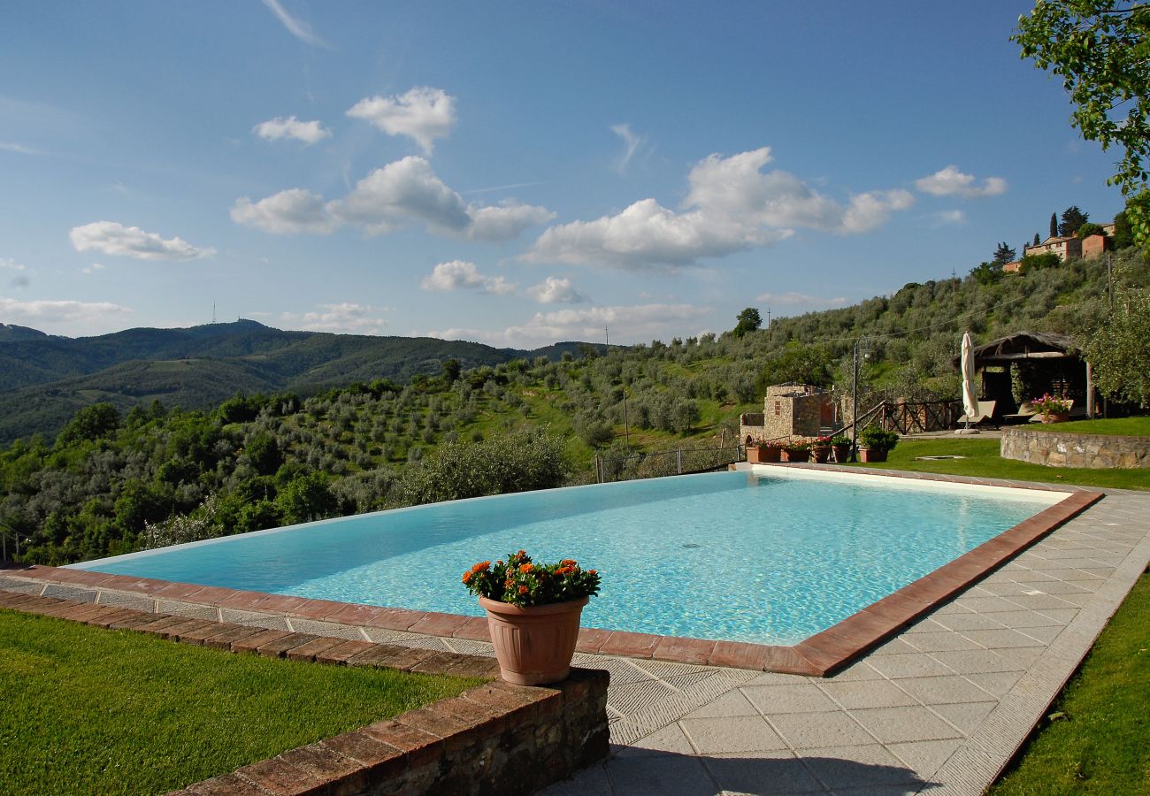 Ferienwohnung in Bucine - Chianti View at Marioli