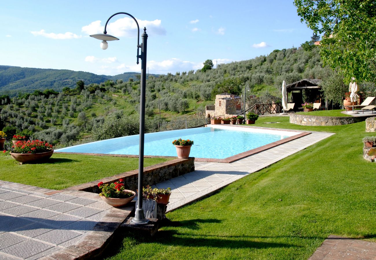 Ferienwohnung in Bucine - Chianti View at Marioli