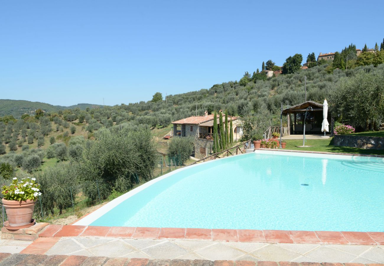 Ferienwohnung in Bucine - Chianti View at Marioli