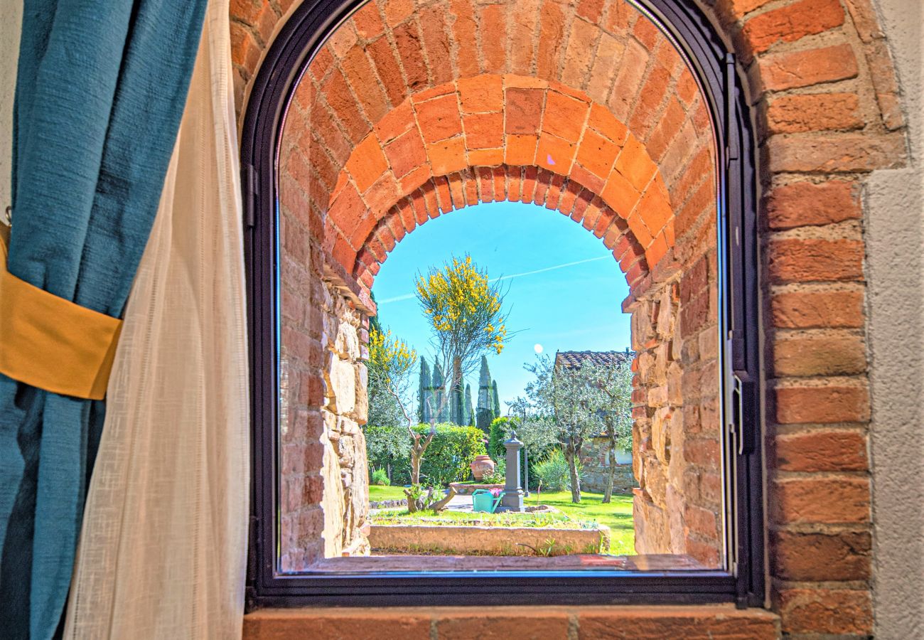 Ferienwohnung in Bucine - Chianti View at Marioli