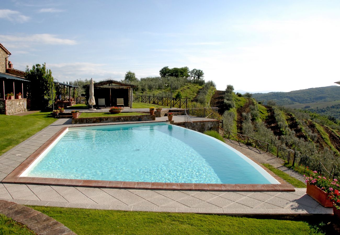 Ferienwohnung in Bucine - Typical, Charming with Chianti View at Marioli