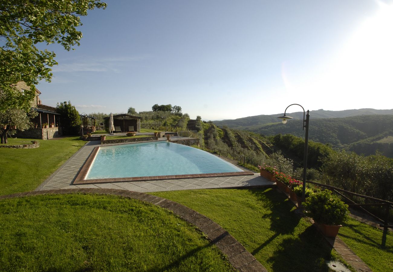 Ferienwohnung in Bucine - Typical, Charming with Chianti View at Marioli