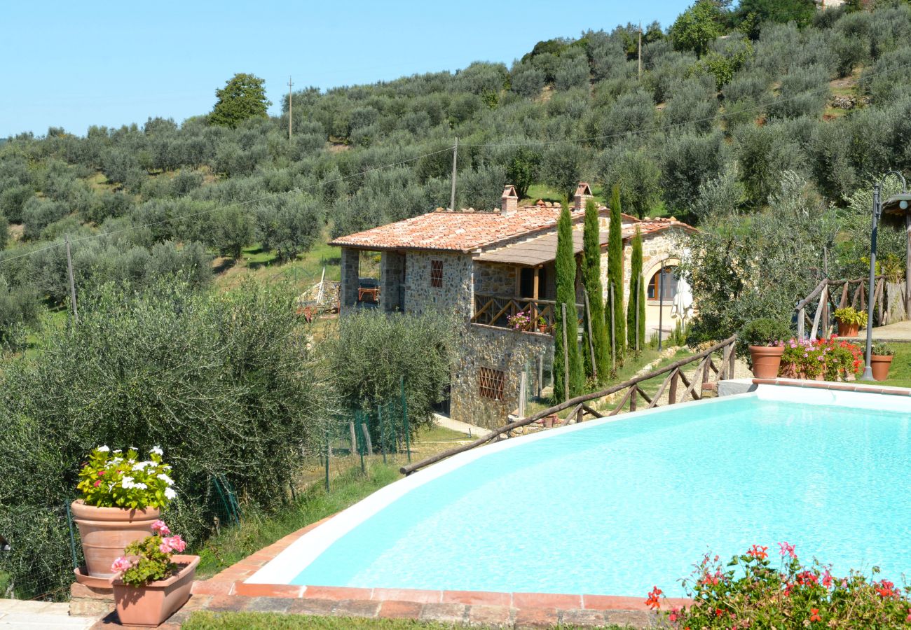 Ferienwohnung in Bucine - Typical, Charming with Chianti View at Marioli