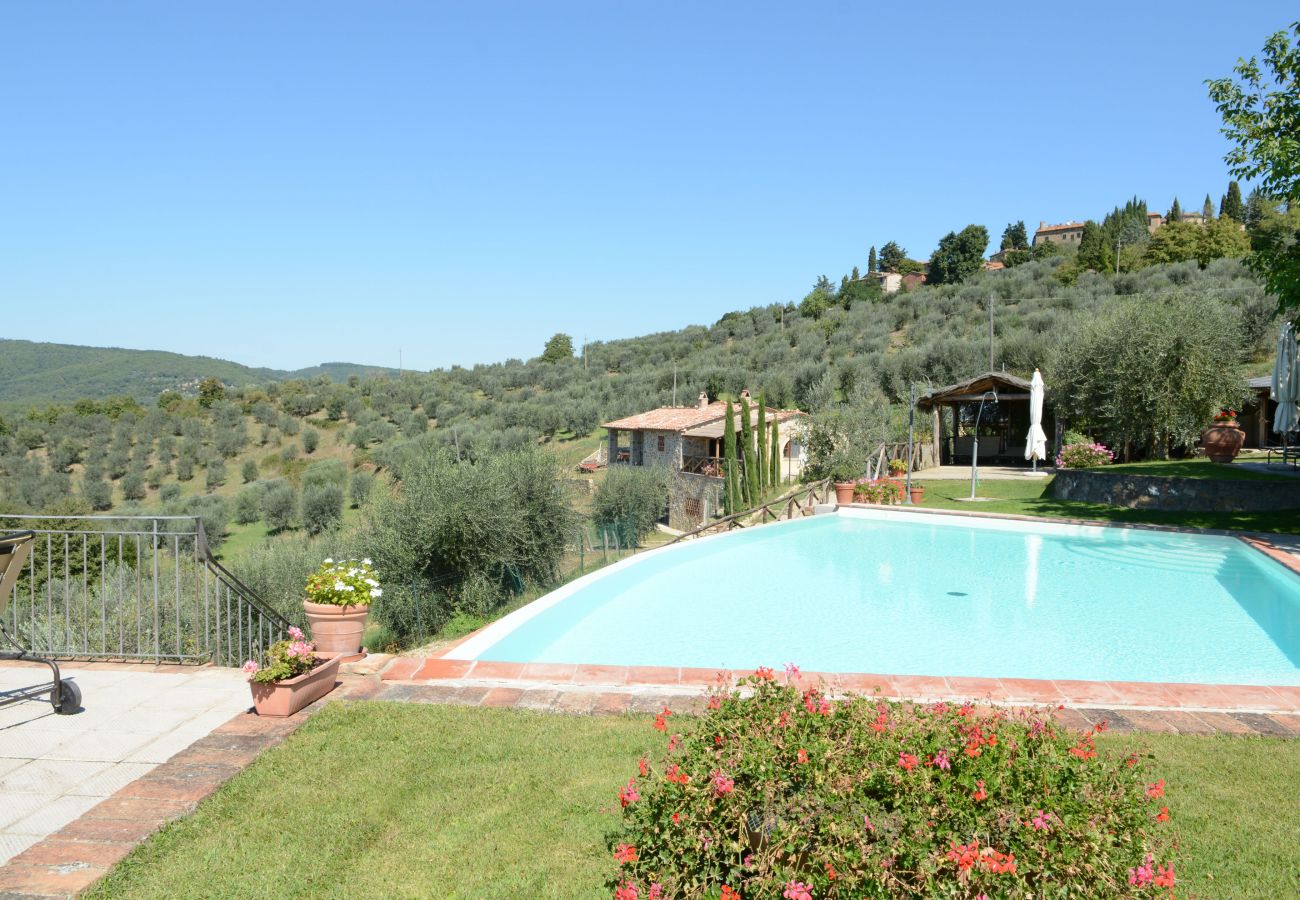 Ferienwohnung in Bucine - Typical, Charming with Chianti View at Marioli