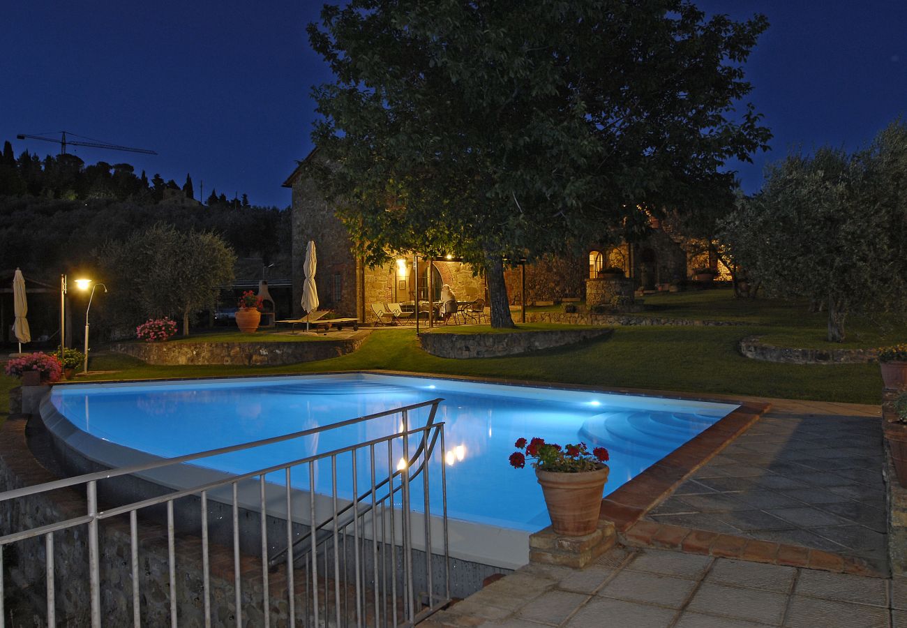 Ferienwohnung in Bucine - Typical, Charming with Chianti View at Marioli