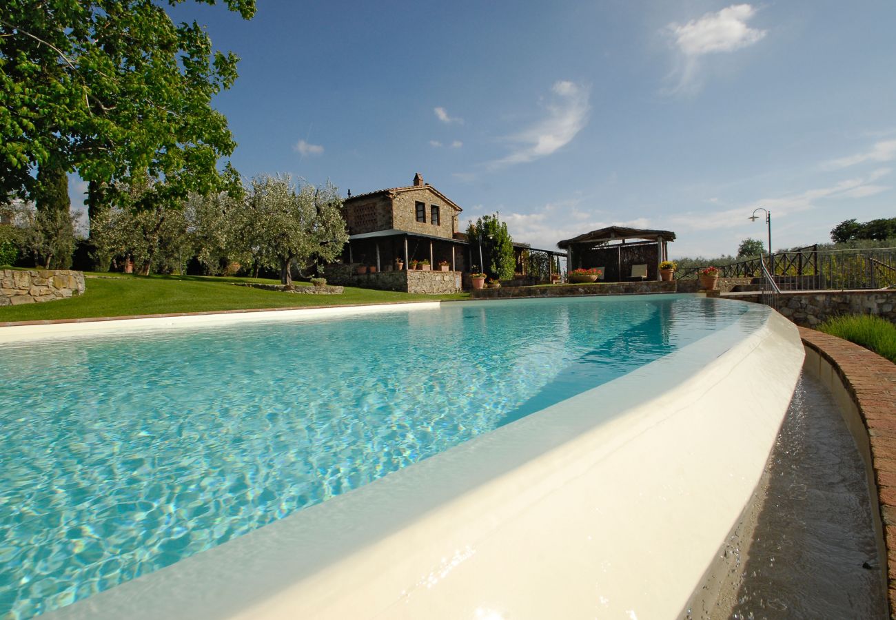 Ferienwohnung in Bucine - Typical, Charming with Chianti View at Marioli