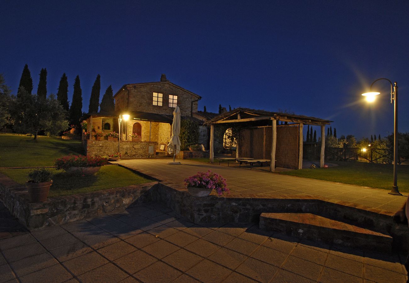 Ferienwohnung in Bucine - Typical, Charming with Chianti View at Marioli