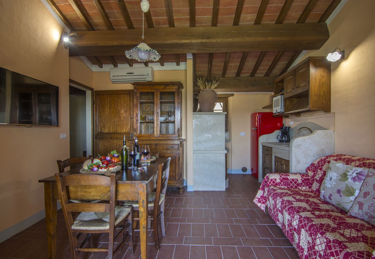 Ferienwohnung in Bucine - Typical, Charming with Chianti View at Marioli