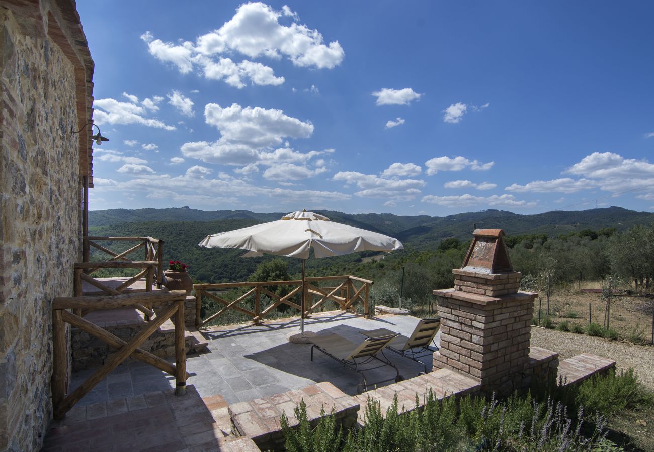 Ferienwohnung in Bucine - Typical, Charming with Chianti View at Marioli