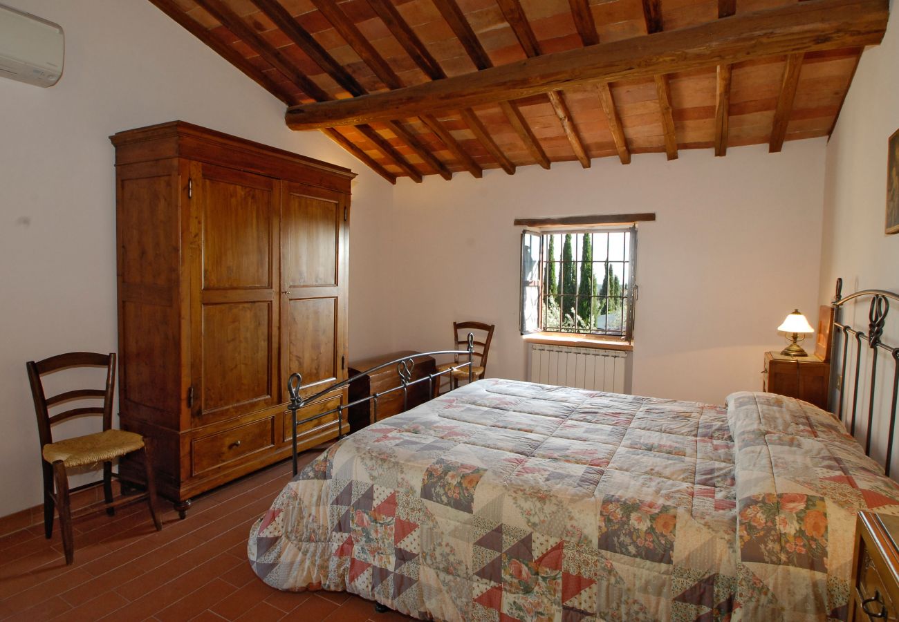 Ferienwohnung in Bucine - Romantic with Chianti Panorama at Marioli