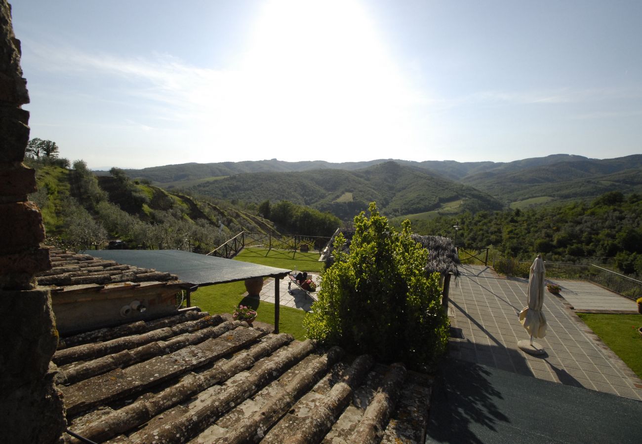 Ferienwohnung in Bucine - Romantic with Chianti Panorama at Marioli