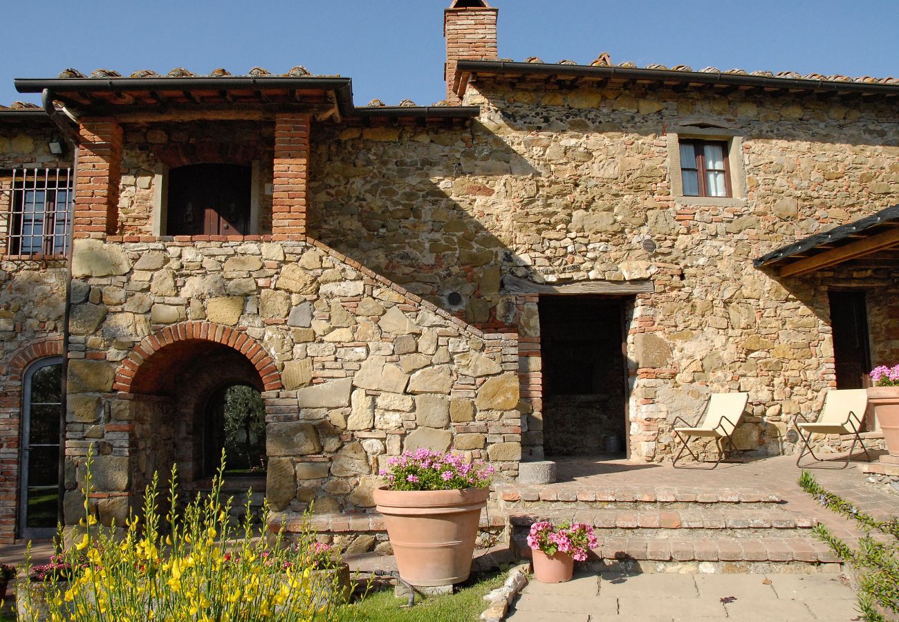 Ferienwohnung in Bucine - Chianti for Four at Marioli