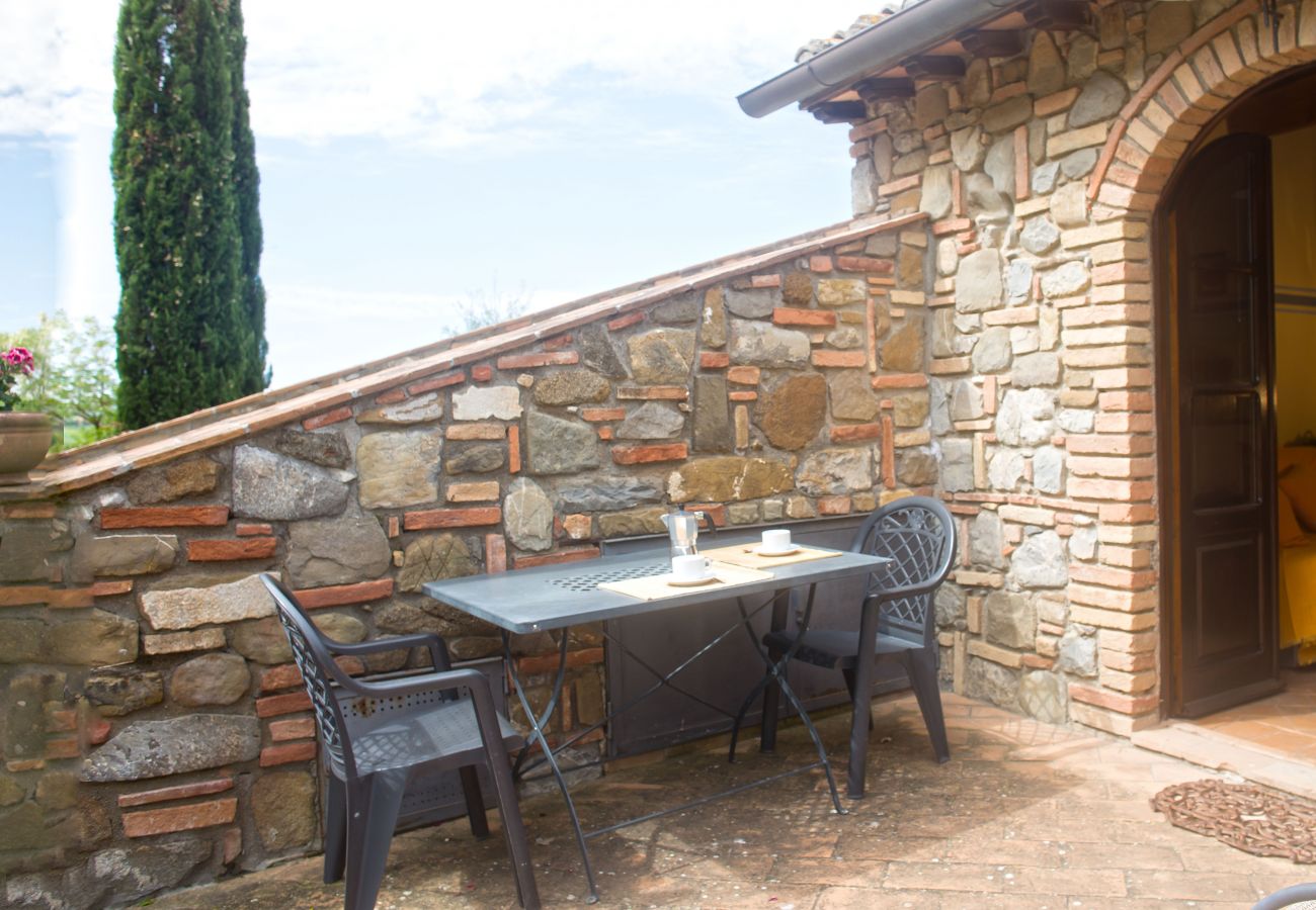 Ferienwohnung in Cinigiano - Romantic Stone Apartment Antico