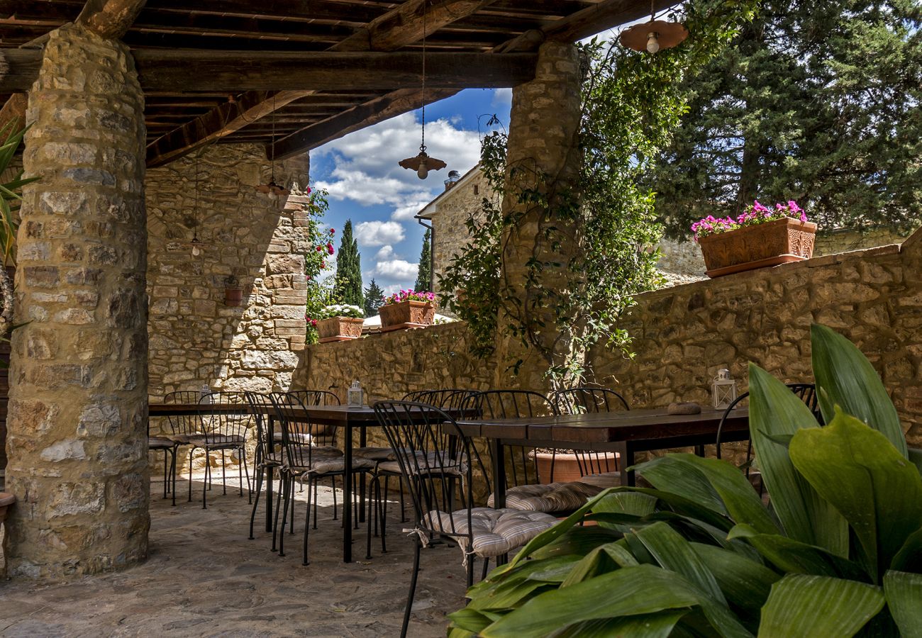 Ferienwohnung in Castellina in Chianti - Il Portico della Rocca in Chianti