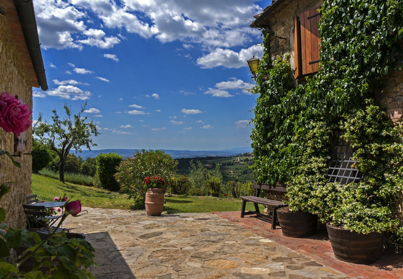 Ferienwohnung in Castellina in Chianti - Il Portico della Rocca in Chianti