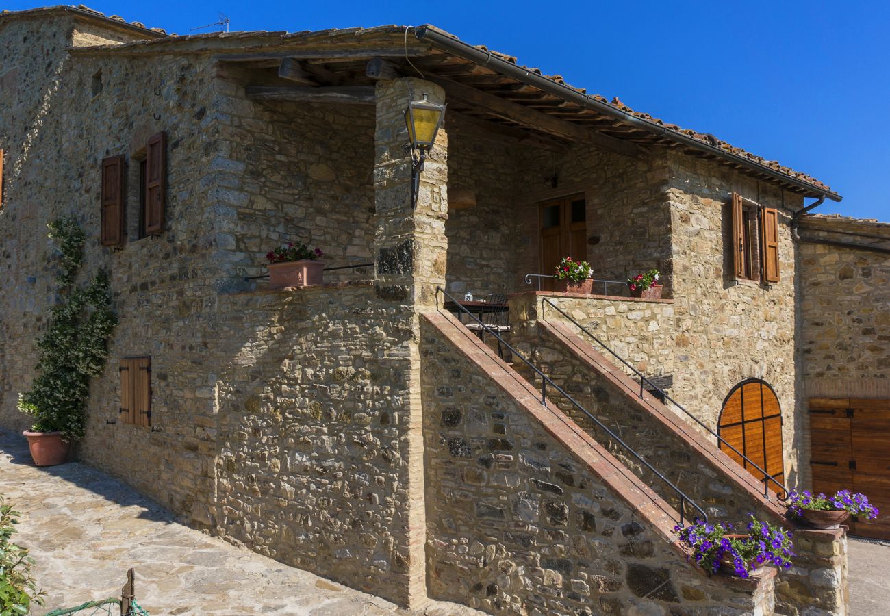 Ferienwohnung in Castellina in Chianti - Il Portico della Rocca in Chianti