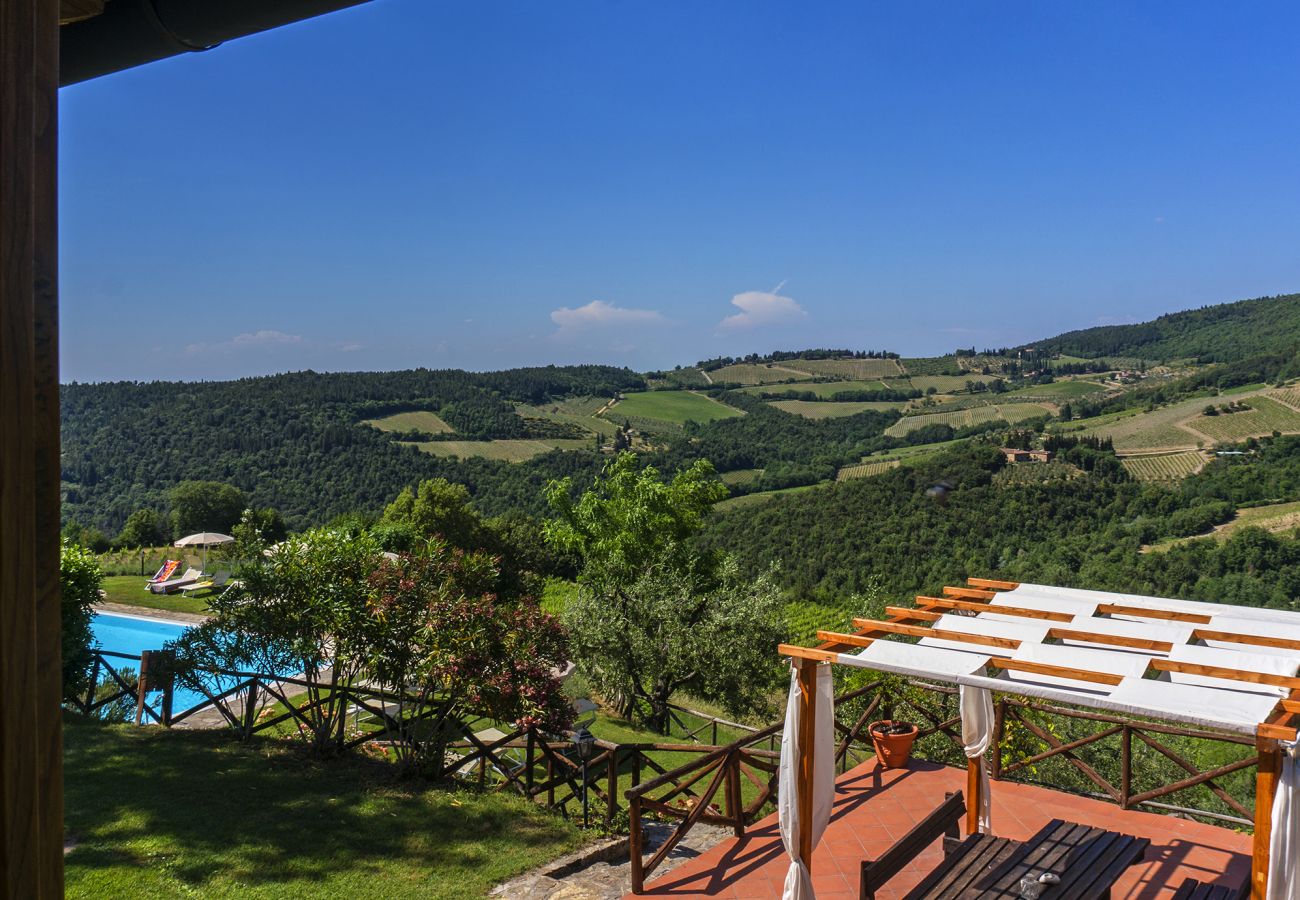 Ferienwohnung in Castellina in Chianti - Il Portico della Rocca in Chianti