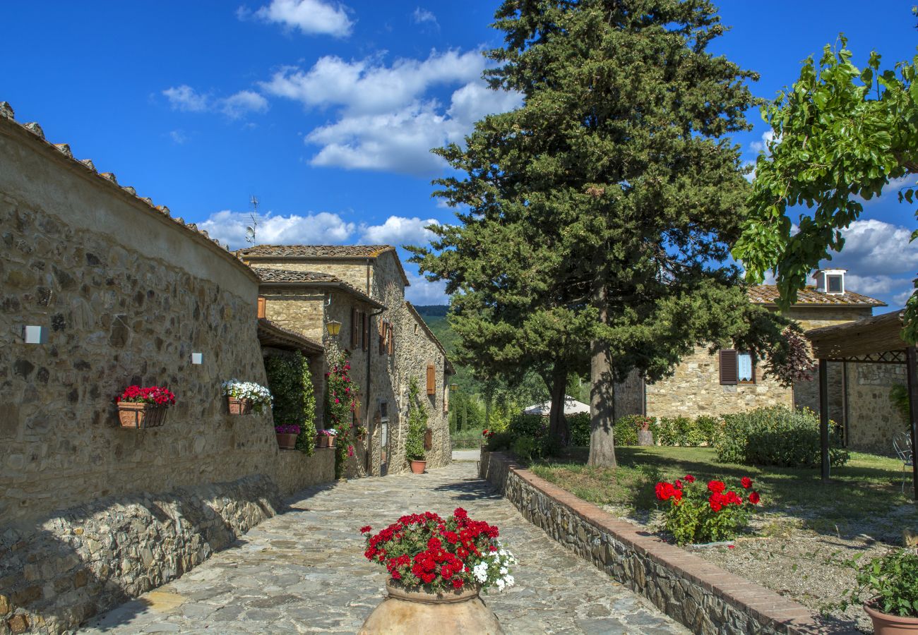 Ferienwohnung in Castellina in Chianti - Il Portico della Rocca in Chianti