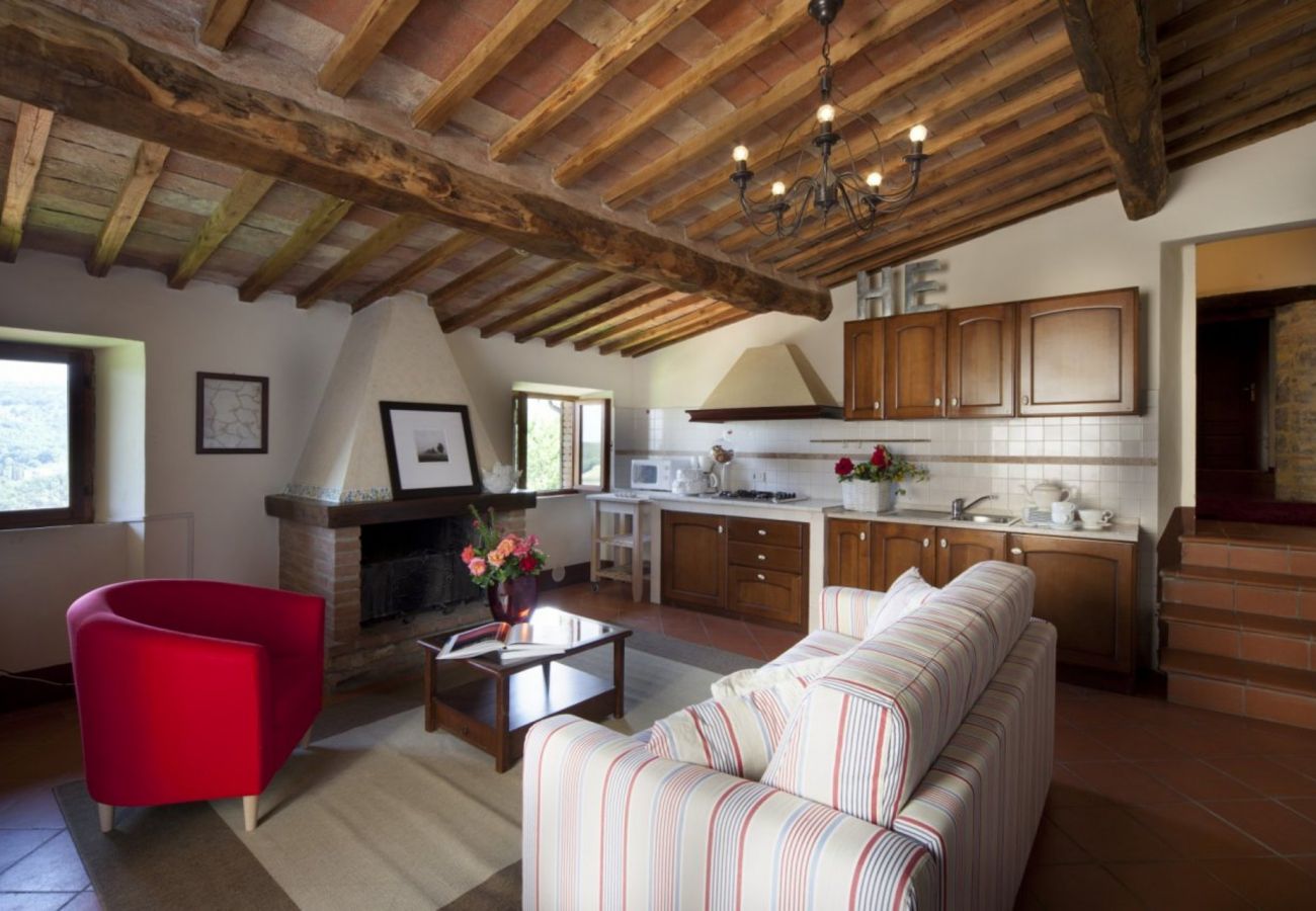 Ferienwohnung in Castellina in Chianti - La Scaletta della Rocca in Chianti