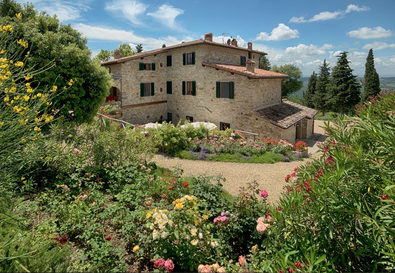 Ferienwohnung in Panzano - Luxury Chianti in La Farfalla in Panzano Chianti