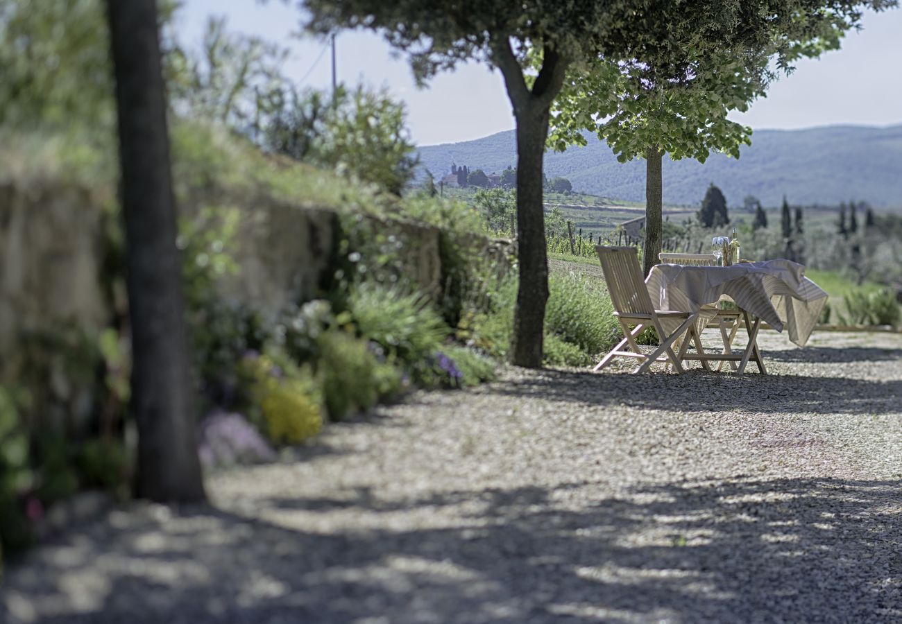 Ferienwohnung in Panzano - Luxury Chianti in La Farfalla in Panzano Chianti