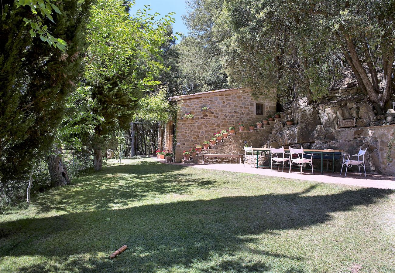 Villa in Civitella in Val di Chiana - Villa Tuscany with Flair, Luxury & Panorama