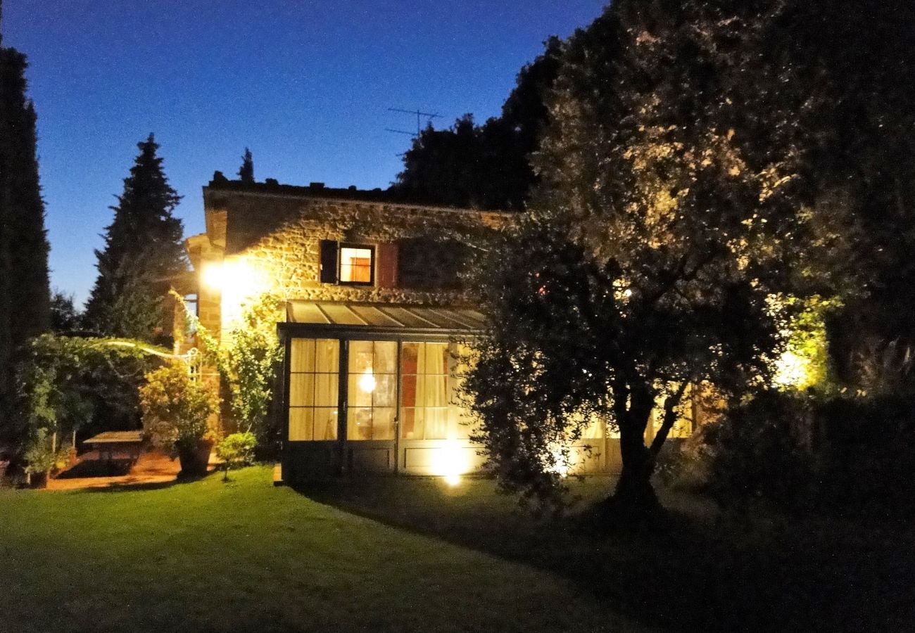 Villa in Civitella in Val di Chiana - Villa Tuscany with Flair, Luxury & Panorama