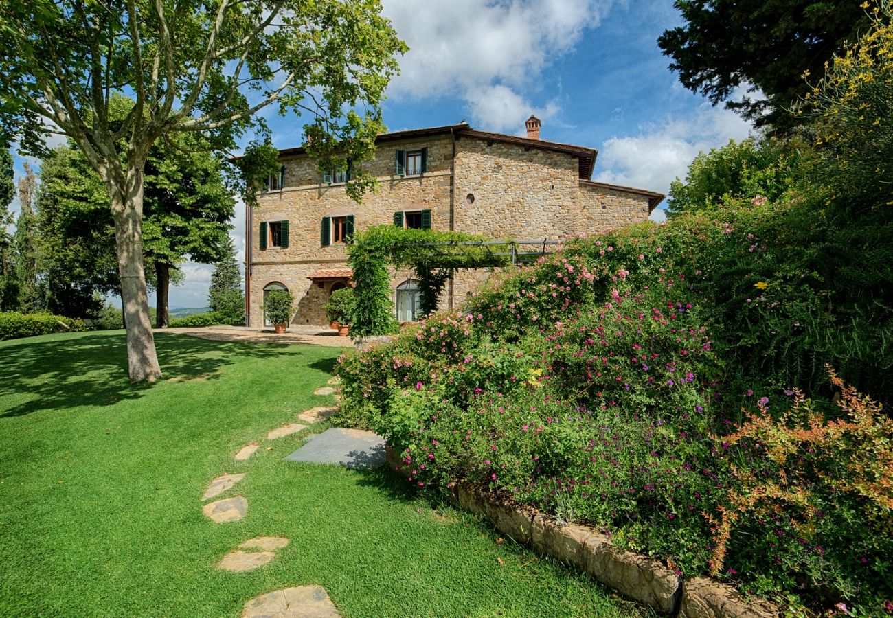 Ferienwohnung in Panzano - Luxury Chianti between Grapes in Panzano Chianti