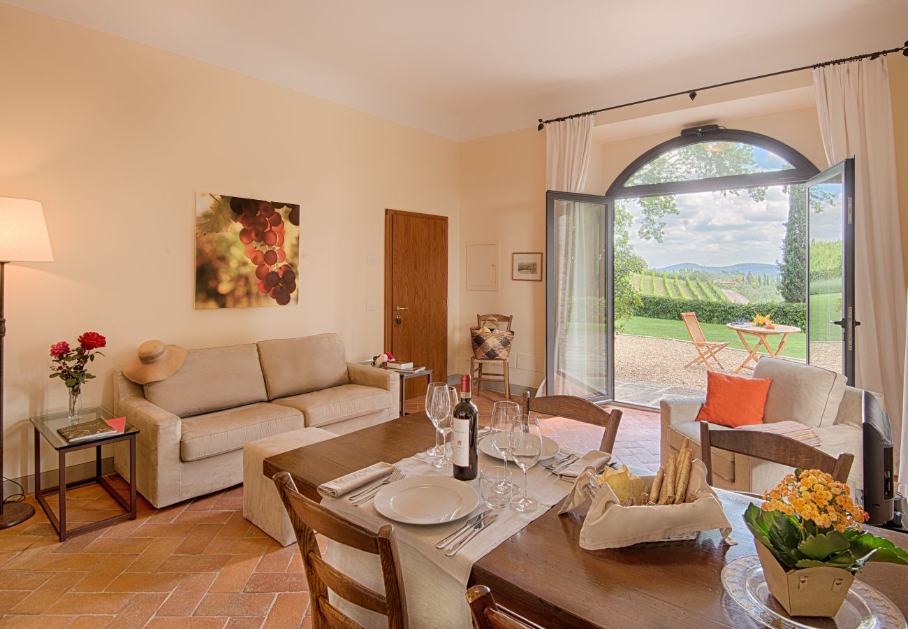 Ferienwohnung in Panzano - Luxury Chianti with 2 Bedrooms in Panzano Chianti