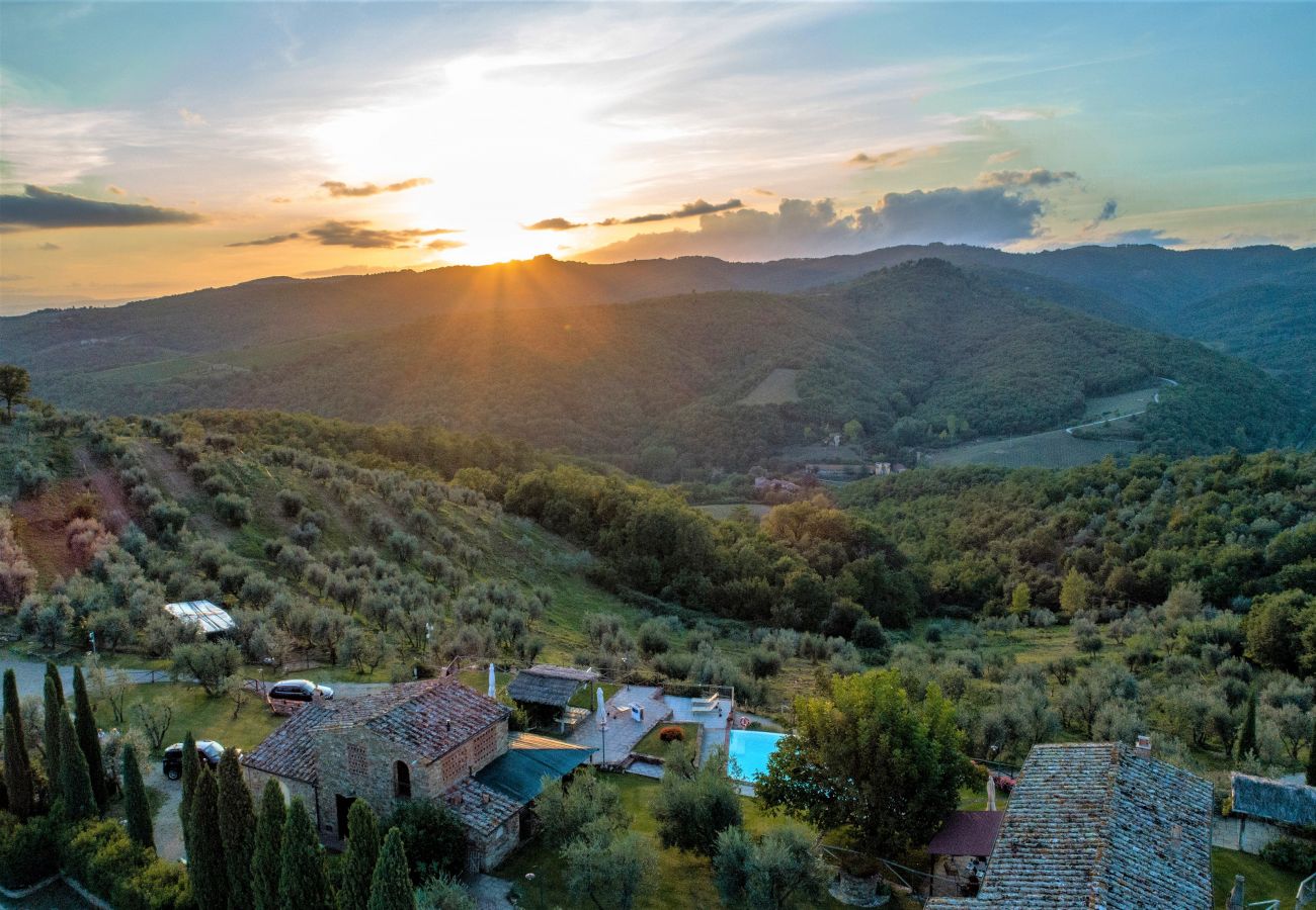 Ferienwohnung in Bucine - Chianti Sunshine at Marioli