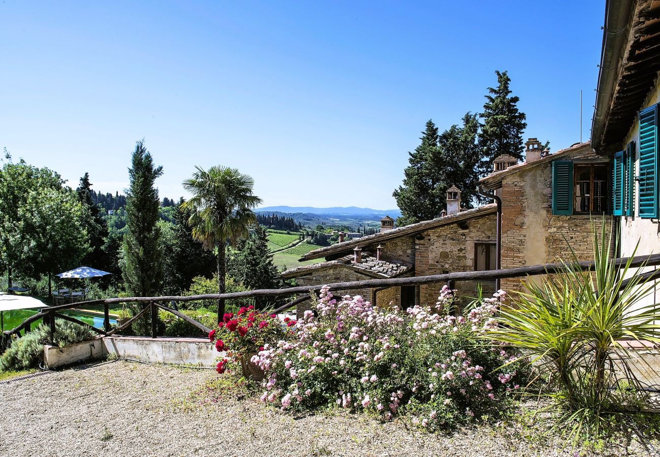 Ferienwohnung in Certaldo - Luxury, Sustainability and Eco Pool in Frangi Apt.