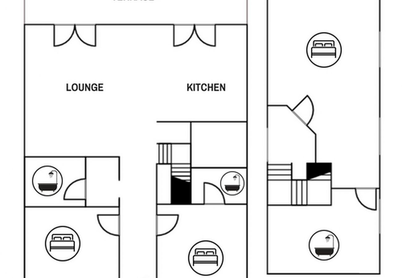 Ferienwohnung in Trequanda - Two-story Luxury in Siena Resort at Sky