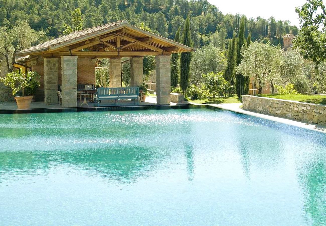 Villa in Pian di Sco - Villa Leccino in most Exclusive Borgo in Tuscany