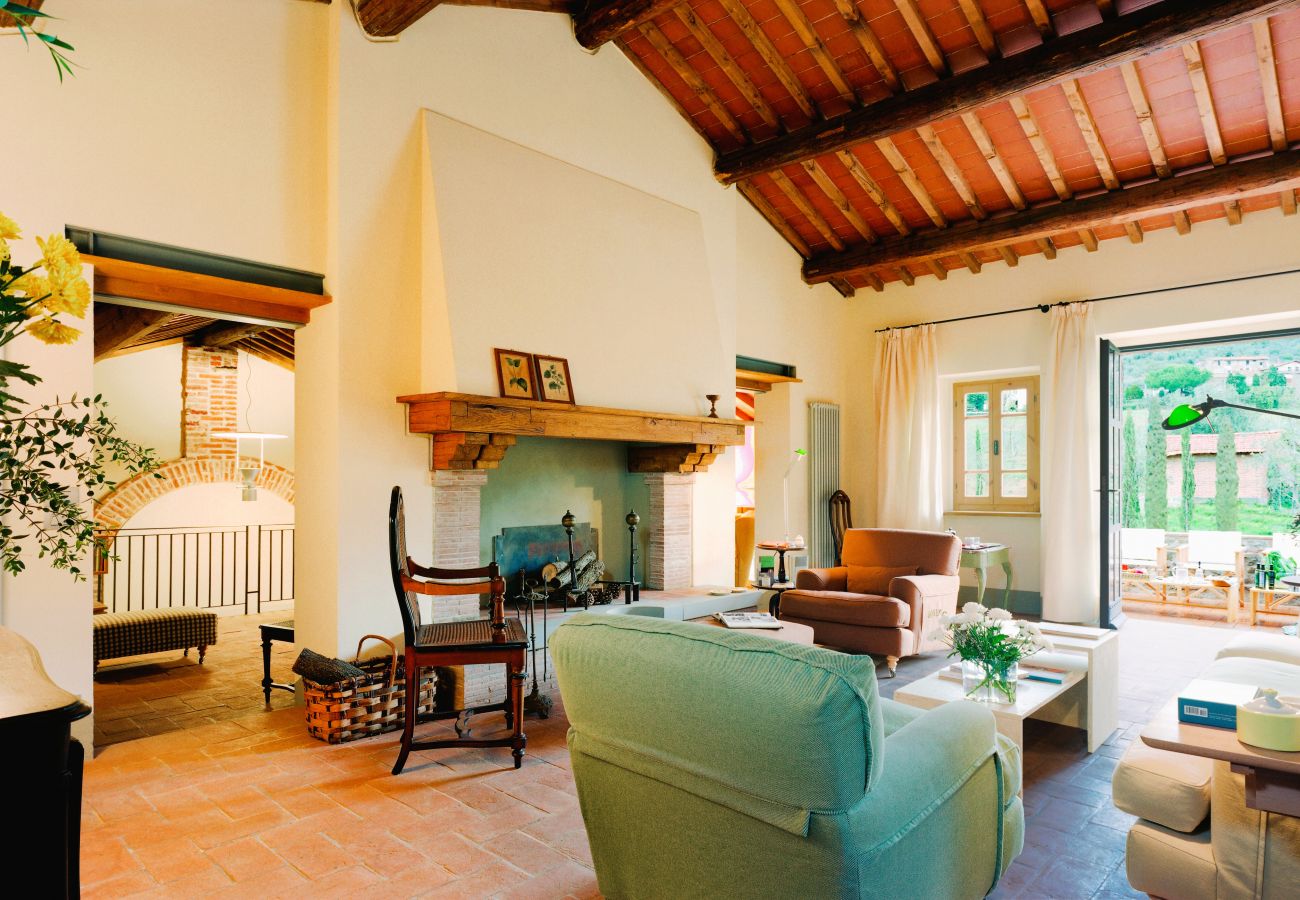 Villa in Pian di Sco - Villa Olivo in most Exclusive Borgo in Tuscany