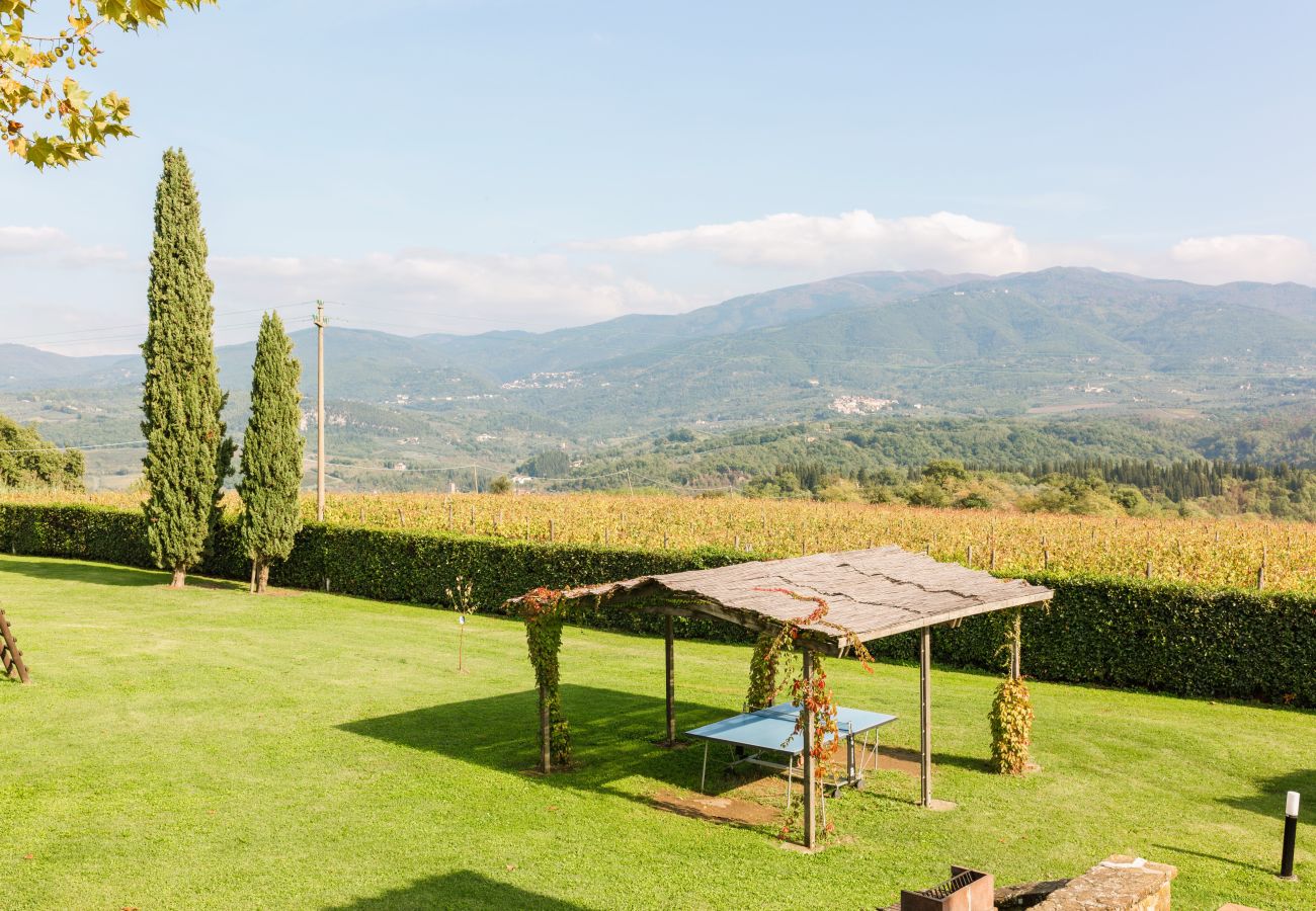 Ferienwohnung in Rignano sull´Arno - Fattoria del Chianti close to Florence for four