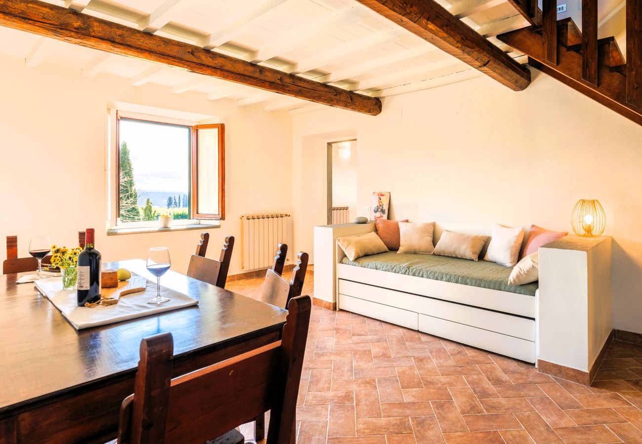 Ferienwohnung in Rignano sull´Arno - Fattoria del Chianti close to Florence for four