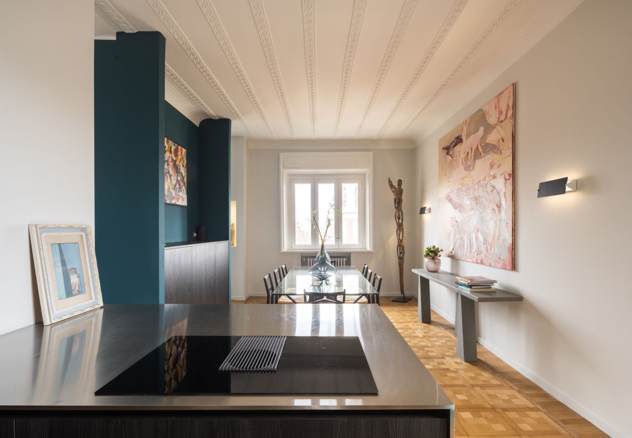 Ferienwohnung in Milano - Cadamosto Art Penthouse with Terrace R&R