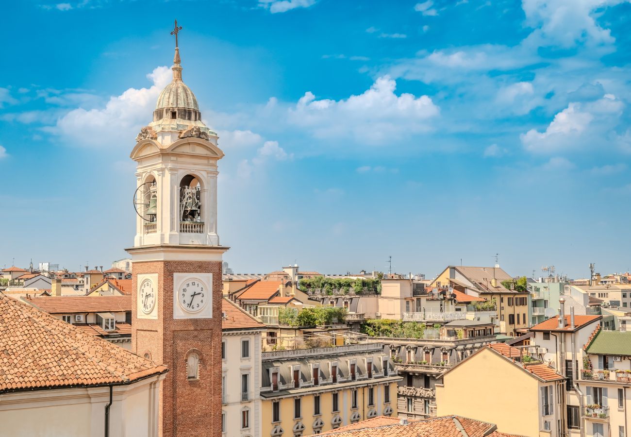 Ferienwohnung in Milano - Cadamosto Art Penthouse with Terrace R&R