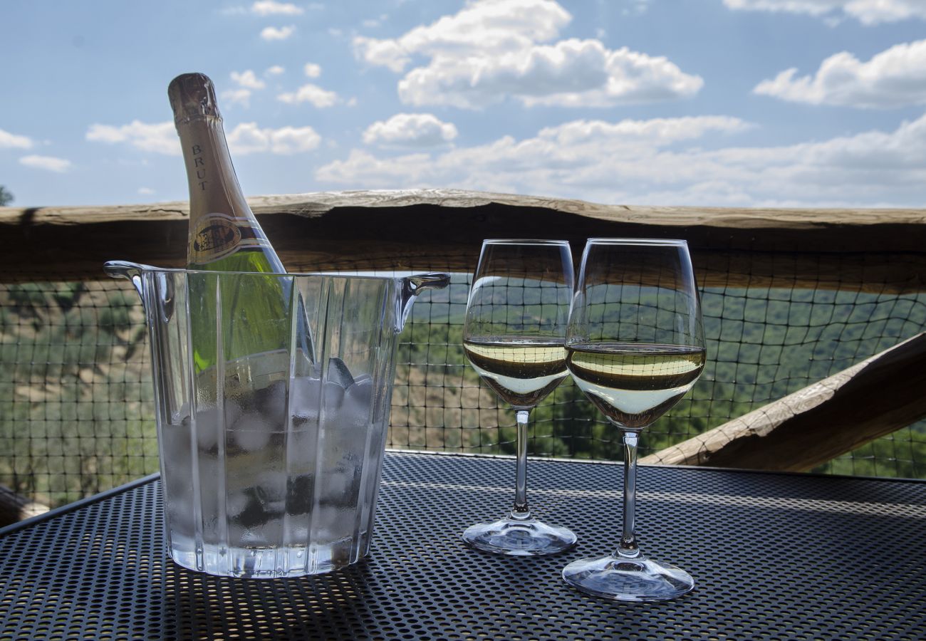 Appartement à Bucine - Typical, Charming with Chianti View at Marioli