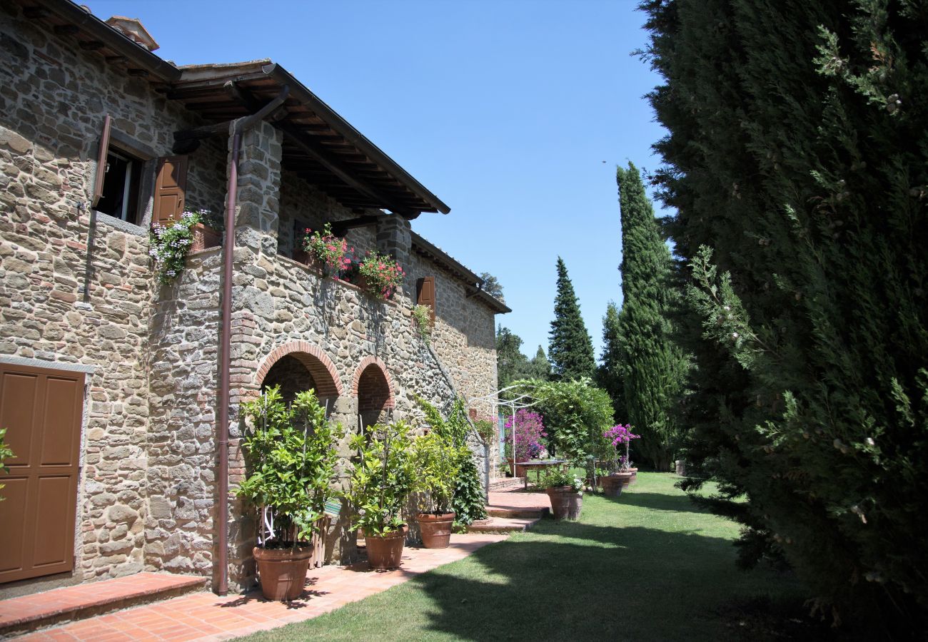 Villa à Civitella in Val di Chiana - Villa Tuscany with Flair, Luxury & Panorama