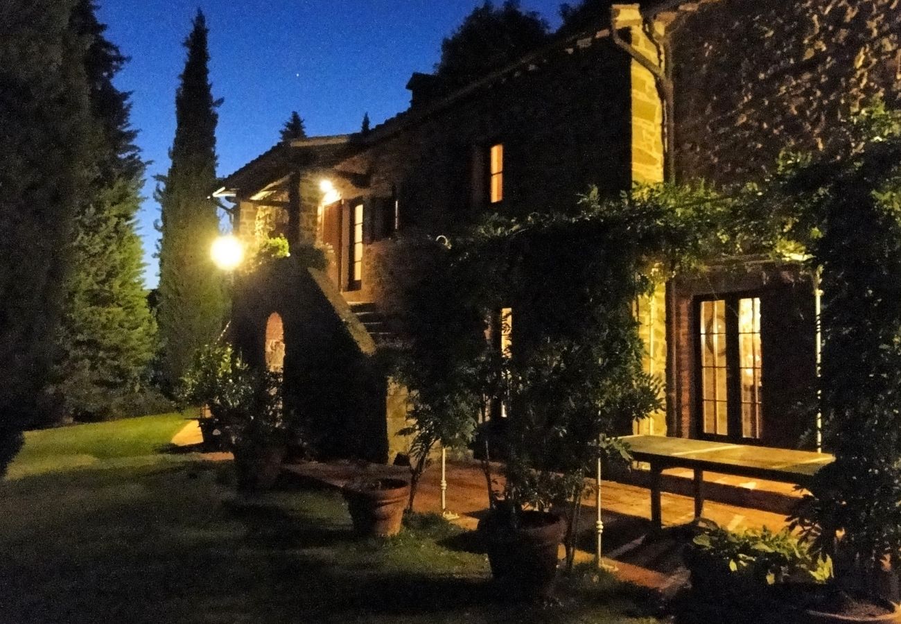 Villa à Civitella in Val di Chiana - Villa Tuscany with Flair, Luxury & Panorama