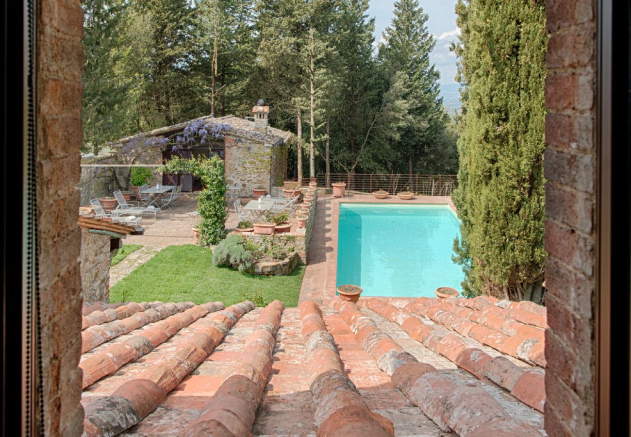 Villa à Castellina in Chianti - Villa in Castellina w. Pool, Garden & Winery