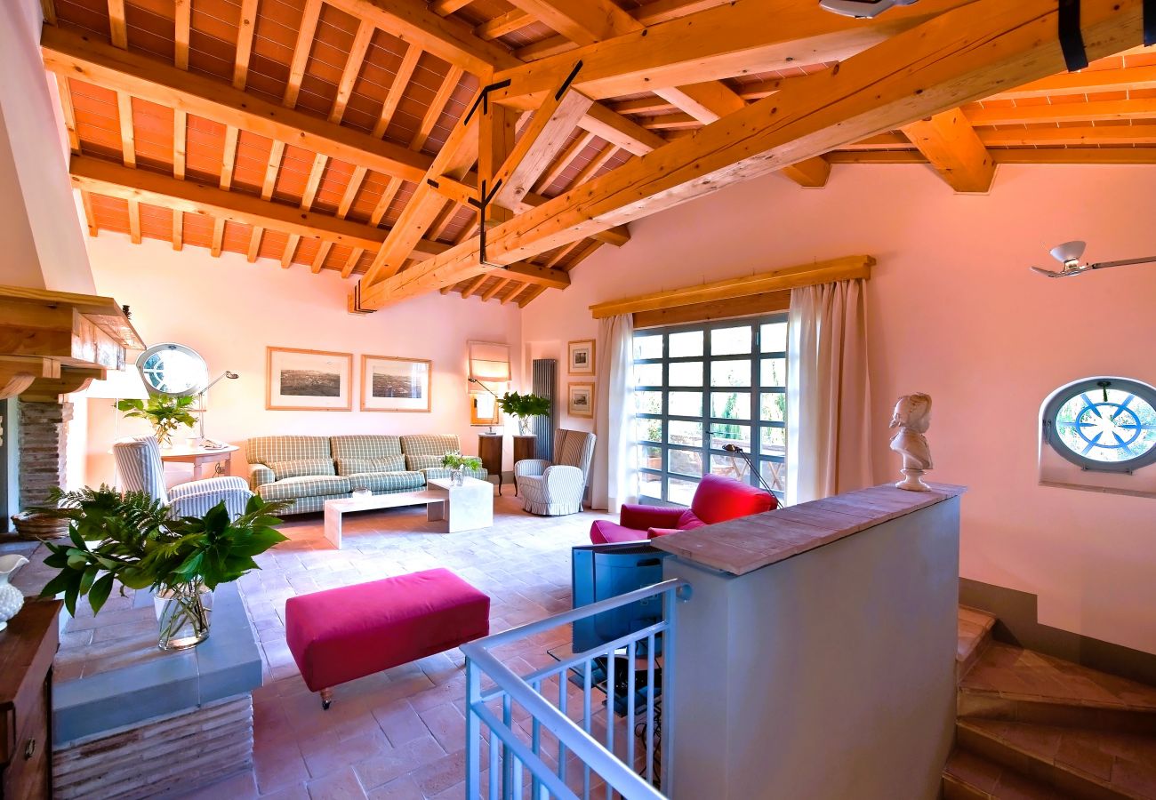 Villa à Pian di Sco - Villa Leccino in most Exclusive Borgo in Tuscany