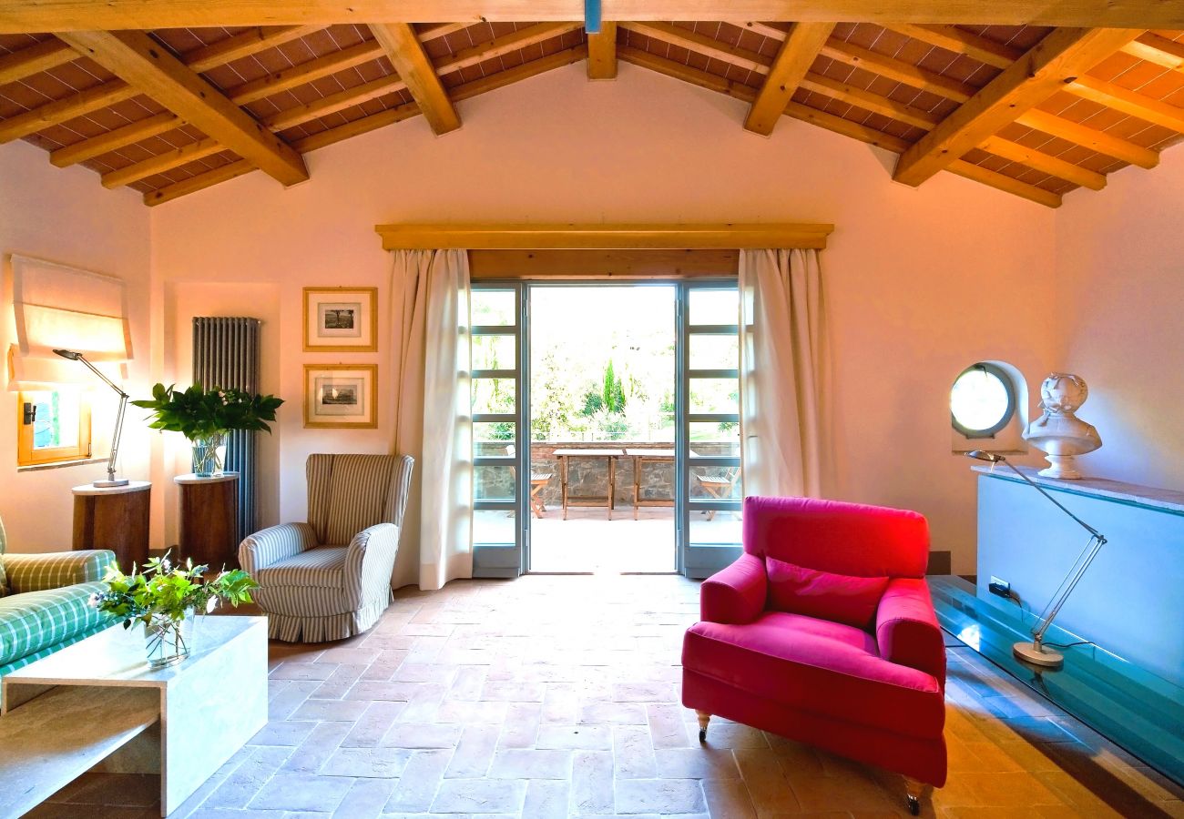 Villa à Pian di Sco - Villa Leccino in most Exclusive Borgo in Tuscany