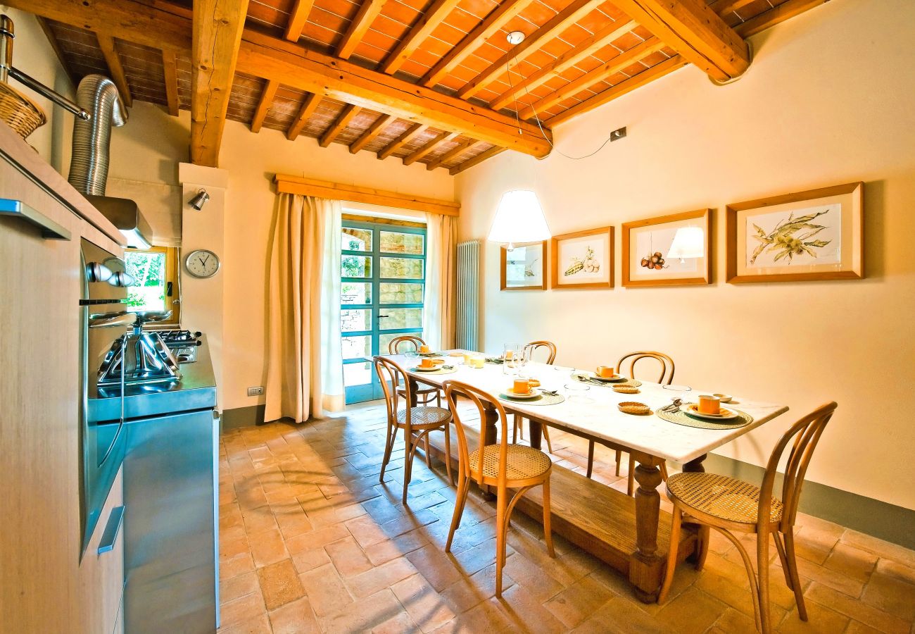 Villa à Pian di Sco - Villa Leccino in most Exclusive Borgo in Tuscany