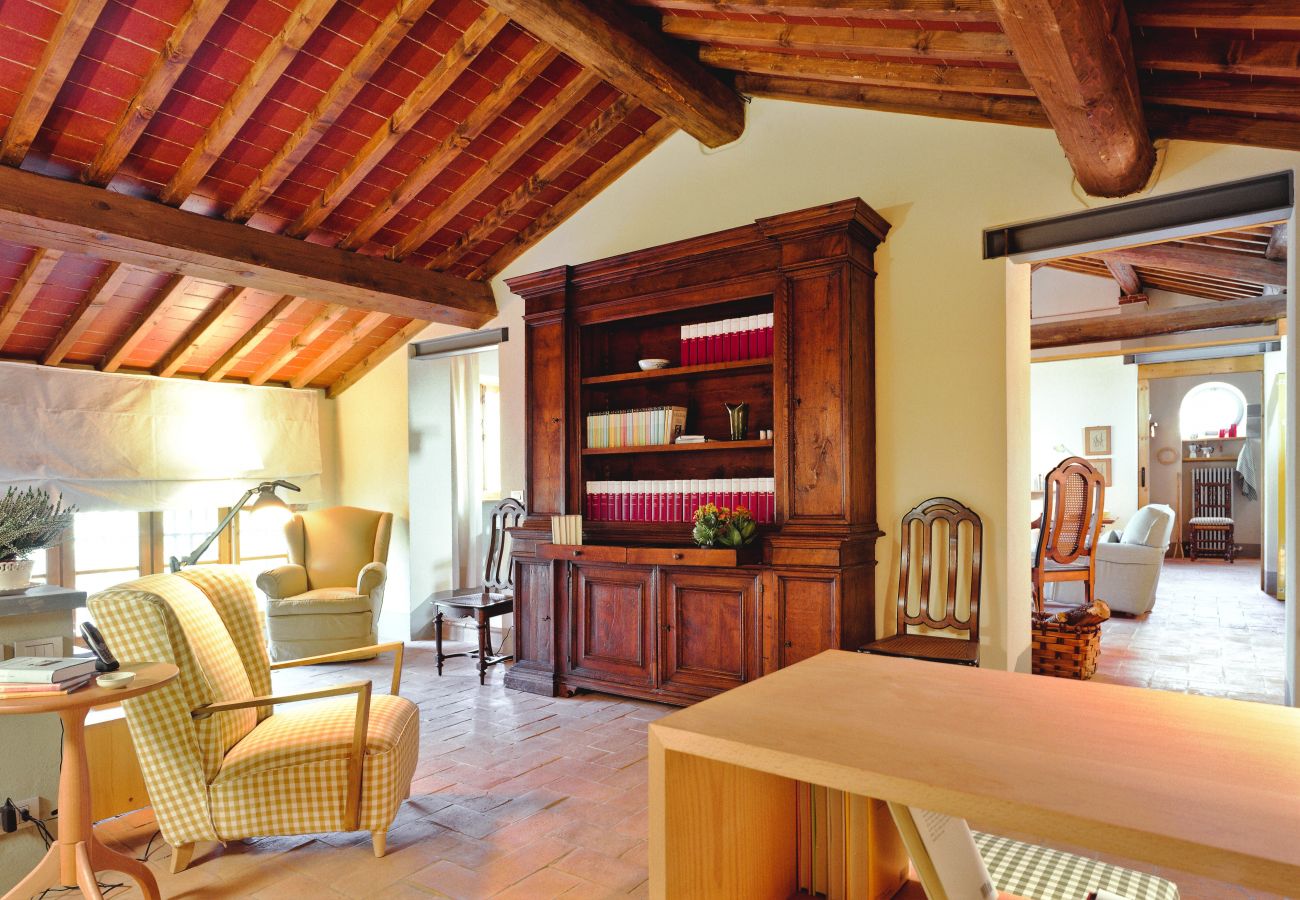 Villa à Pian di Sco - Villa Olivo in most Exclusive Borgo in Tuscany